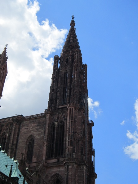8 Strasbourg Cathedral Spire.JPG
